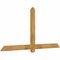 Ekena Millwork Eugene Rough Sawn Timber Gable Bracket, Western Red Cedar, 72"W x 36"H x 2"D x 4"F, 12/12 Pitch GBW072X36X0204EUG00RWR - alternate 5